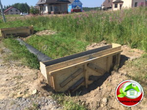 Обустройство заезда на участок под ключ в Амельфино